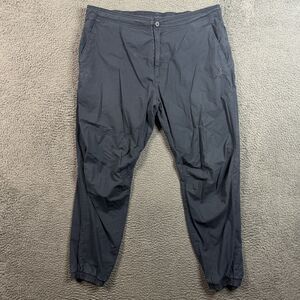 Jordan Pants Mens Size 40x30 Blue Joggers Jumpman Stretch NBA Basketball Pockets